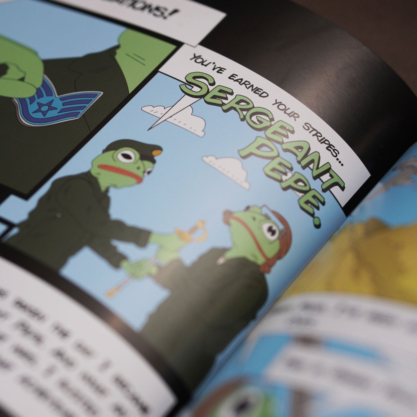 Comic Book - The Adventures of Sgt. Pepe (Deluxe)